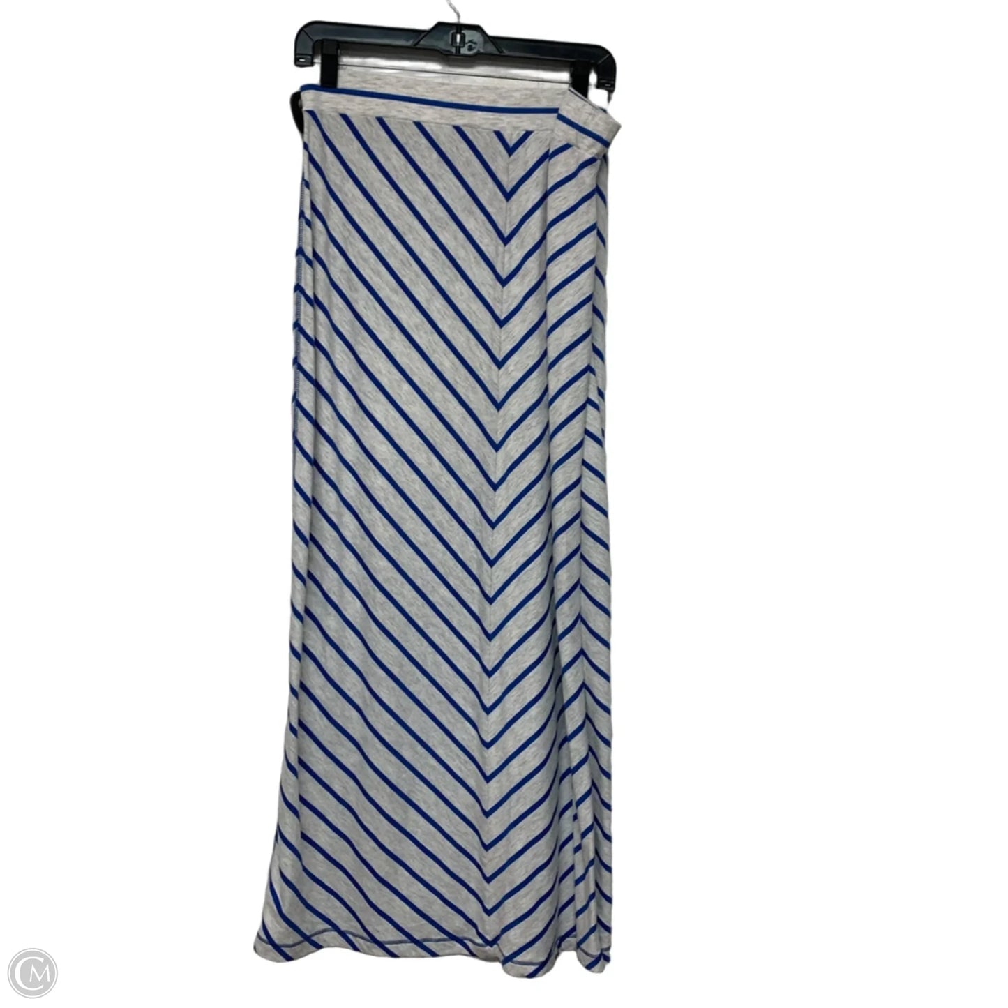 Skirt Maxi By Faded Glory In Blue & Grey, Size: Xl