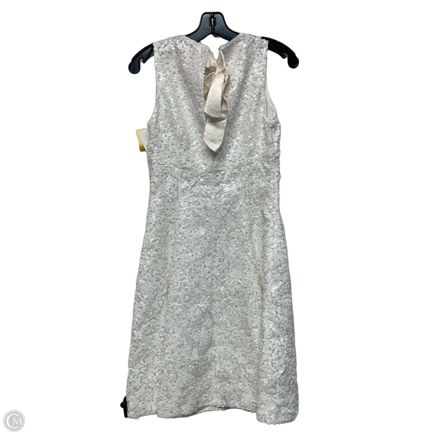 Dress Designer By Kate Spade In White, Size: S