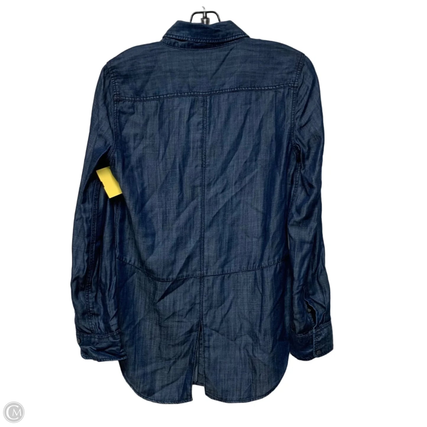 Top Long Sleeve By Talbots In Blue, Size: Xs