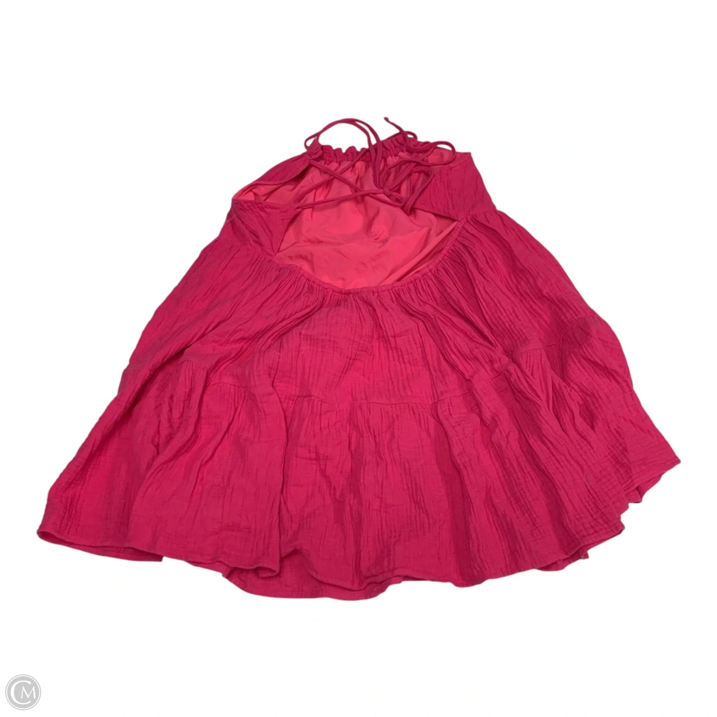 Dress Casual Short By Shein In Pink, Size: L