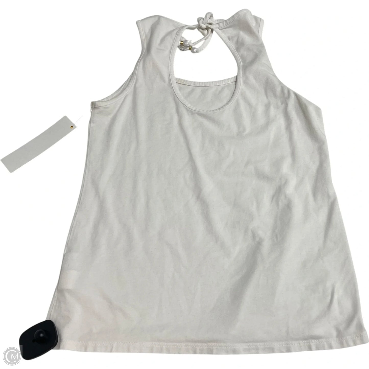 Top Sleeveless Designer By Lilly Pulitzer In White, Size: S