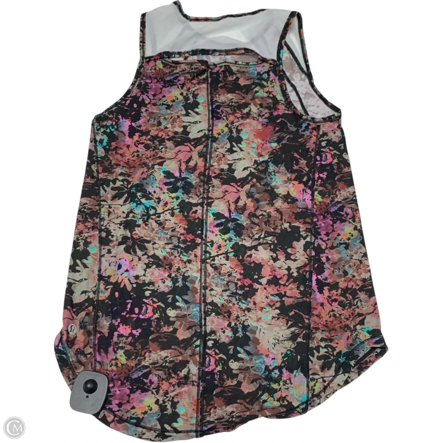 Athletic Tank Top By Lululemon In Black & Purple, Size: Xs