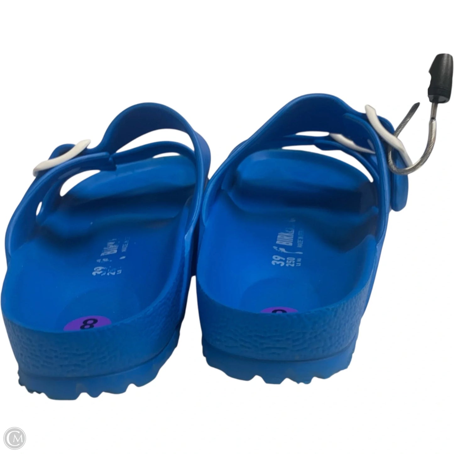 Sandals Flats By Birkenstock In Blue, Size: 8