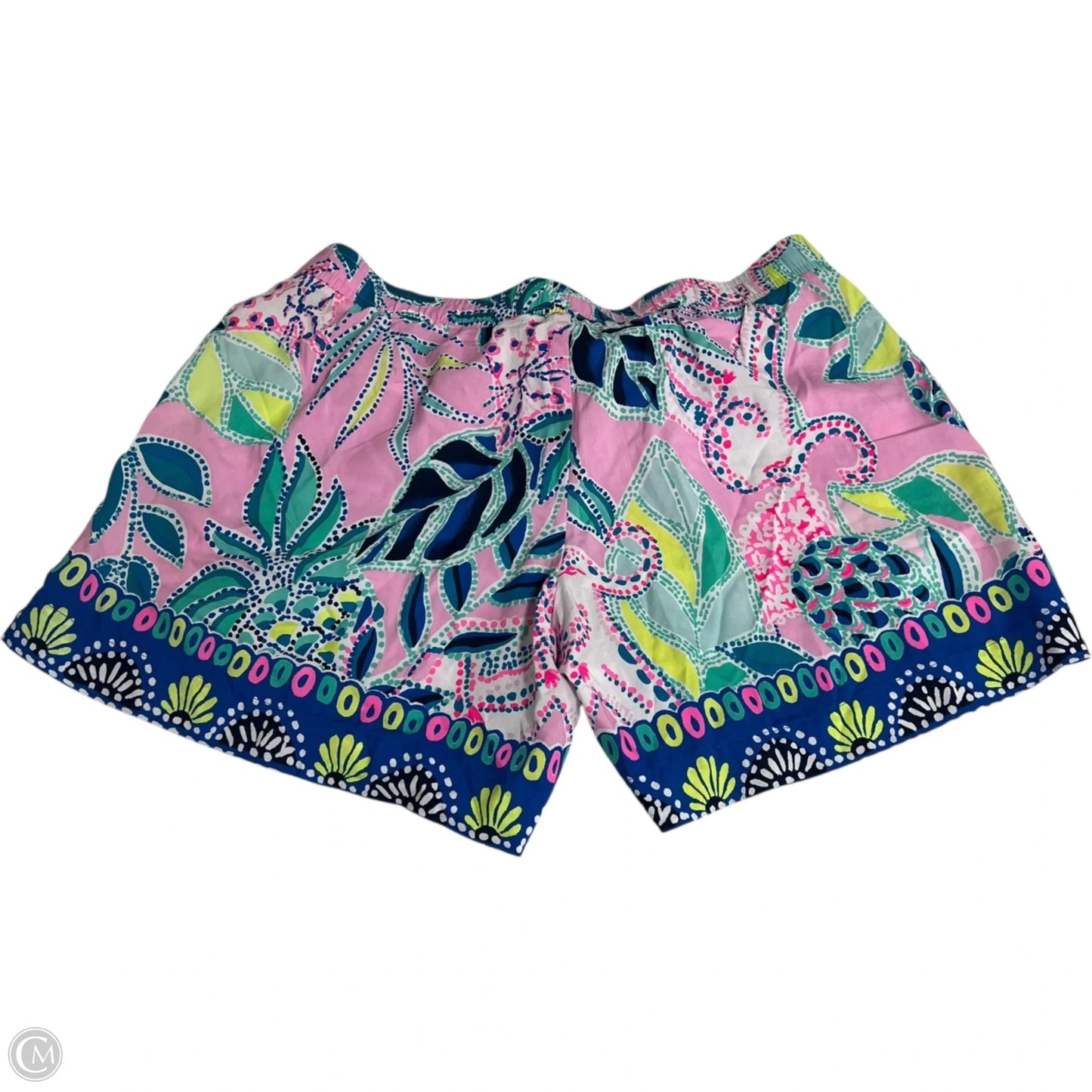 Shorts Designer By Lilly Pulitzer In Green & Pink, Size: S