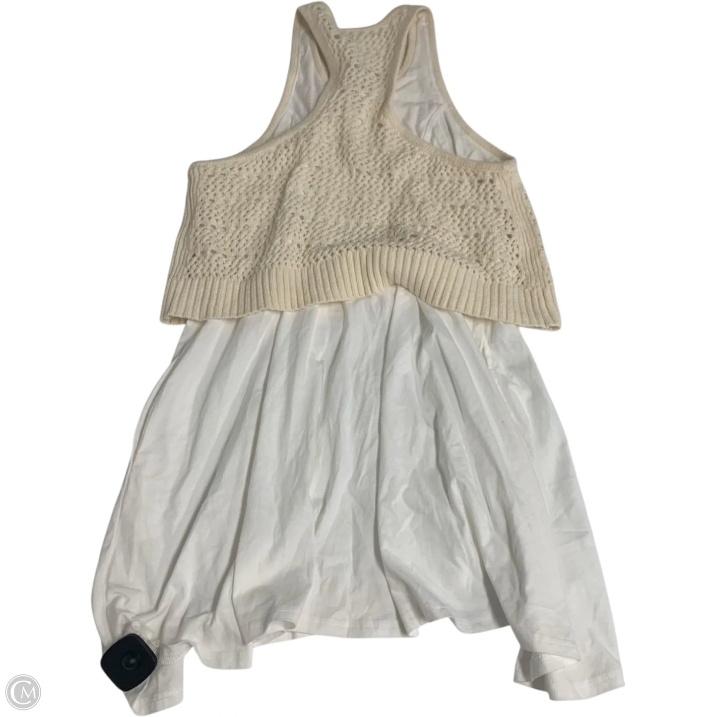 Dress Casual Short By Daily Practice By Anthropologie In Cream & White, Size: S