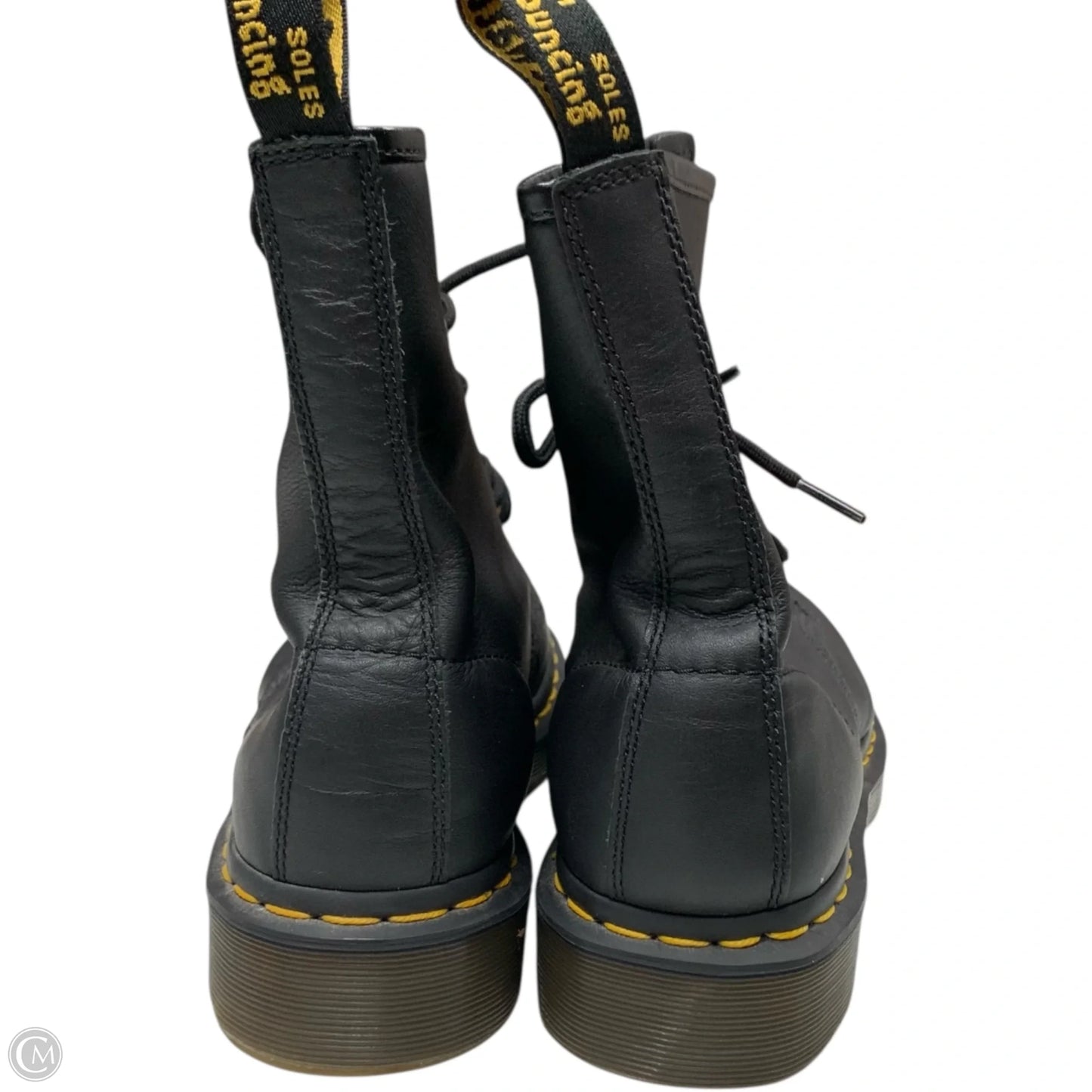 Boots Combat By Dr Martens In Black, Size: 10