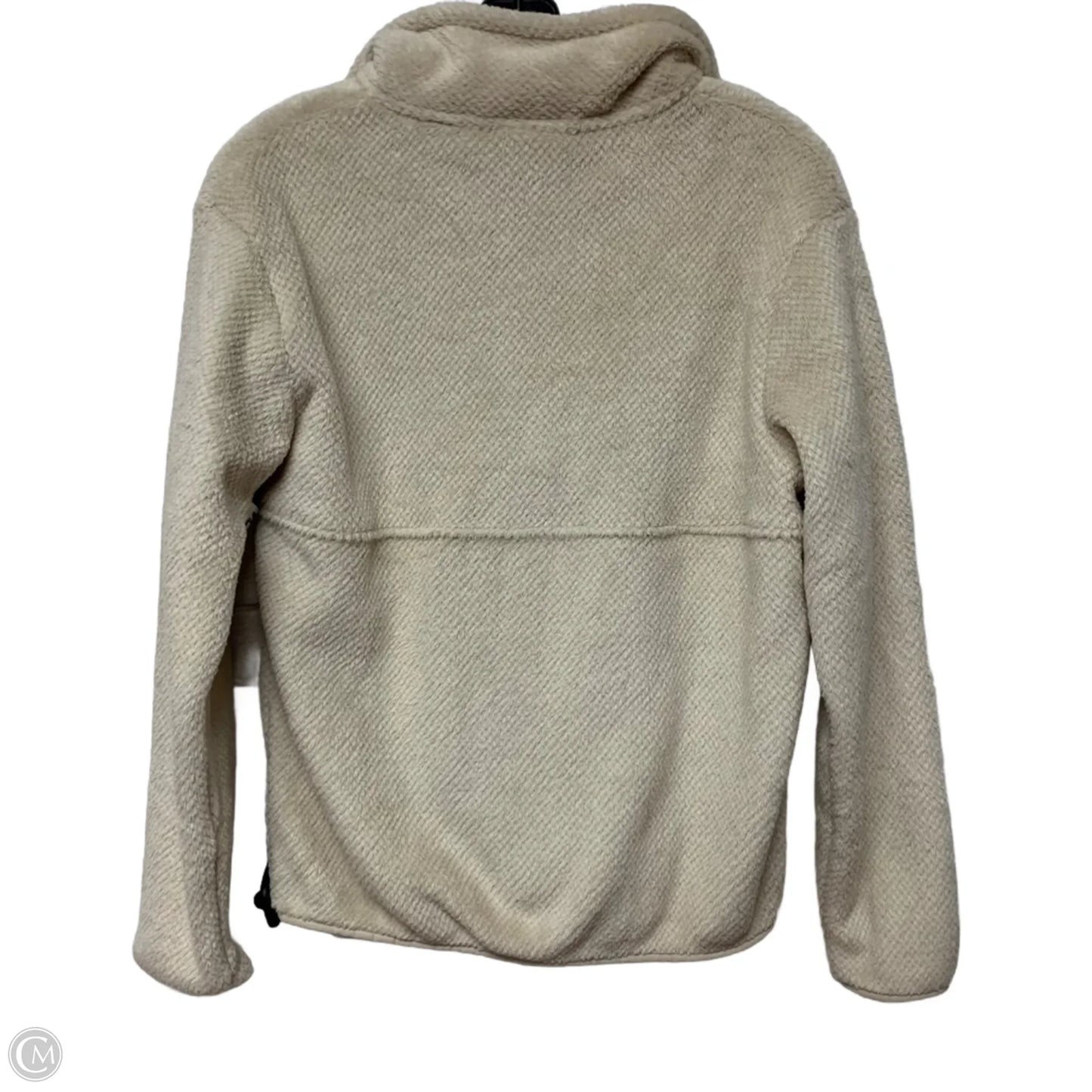 Sweatshirt Collar By Patagonia In Cream, Size: S
