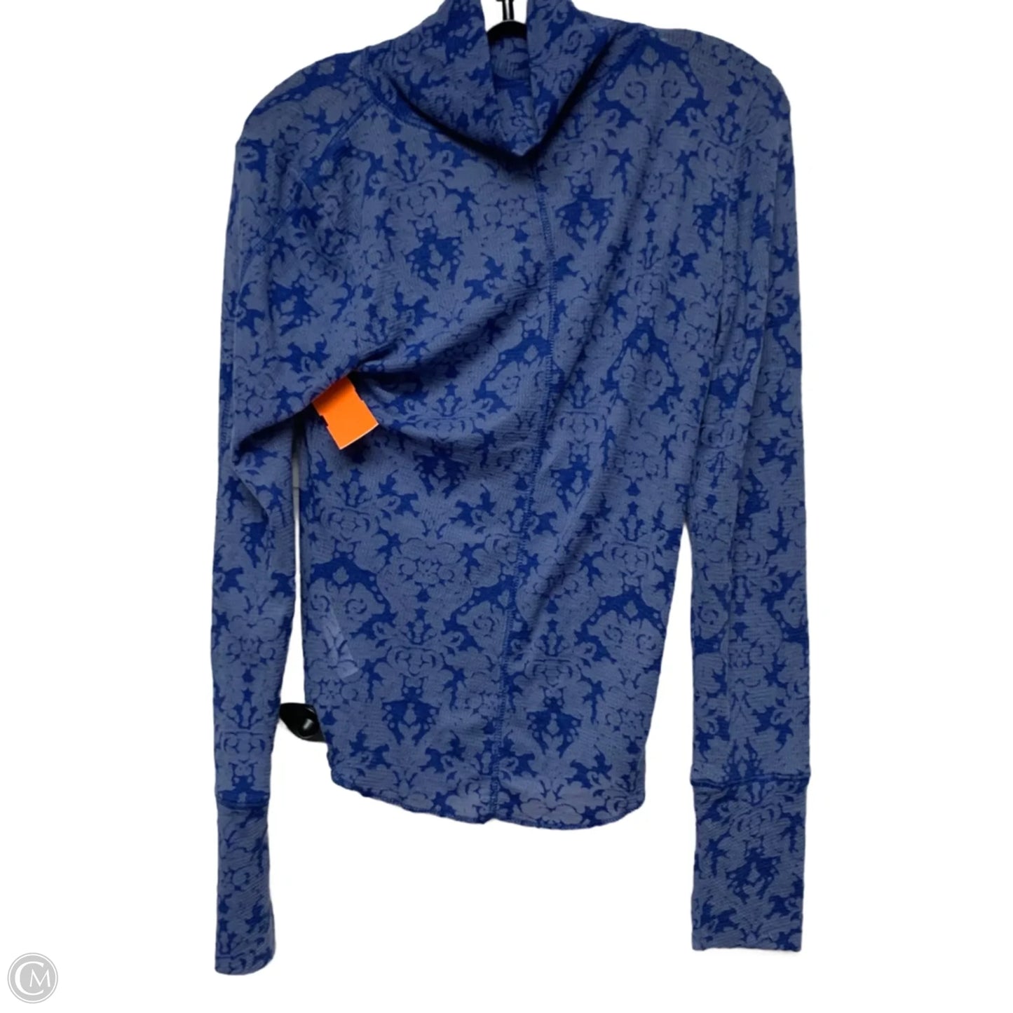 Top Long Sleeve By Free People In Blue, Size: M