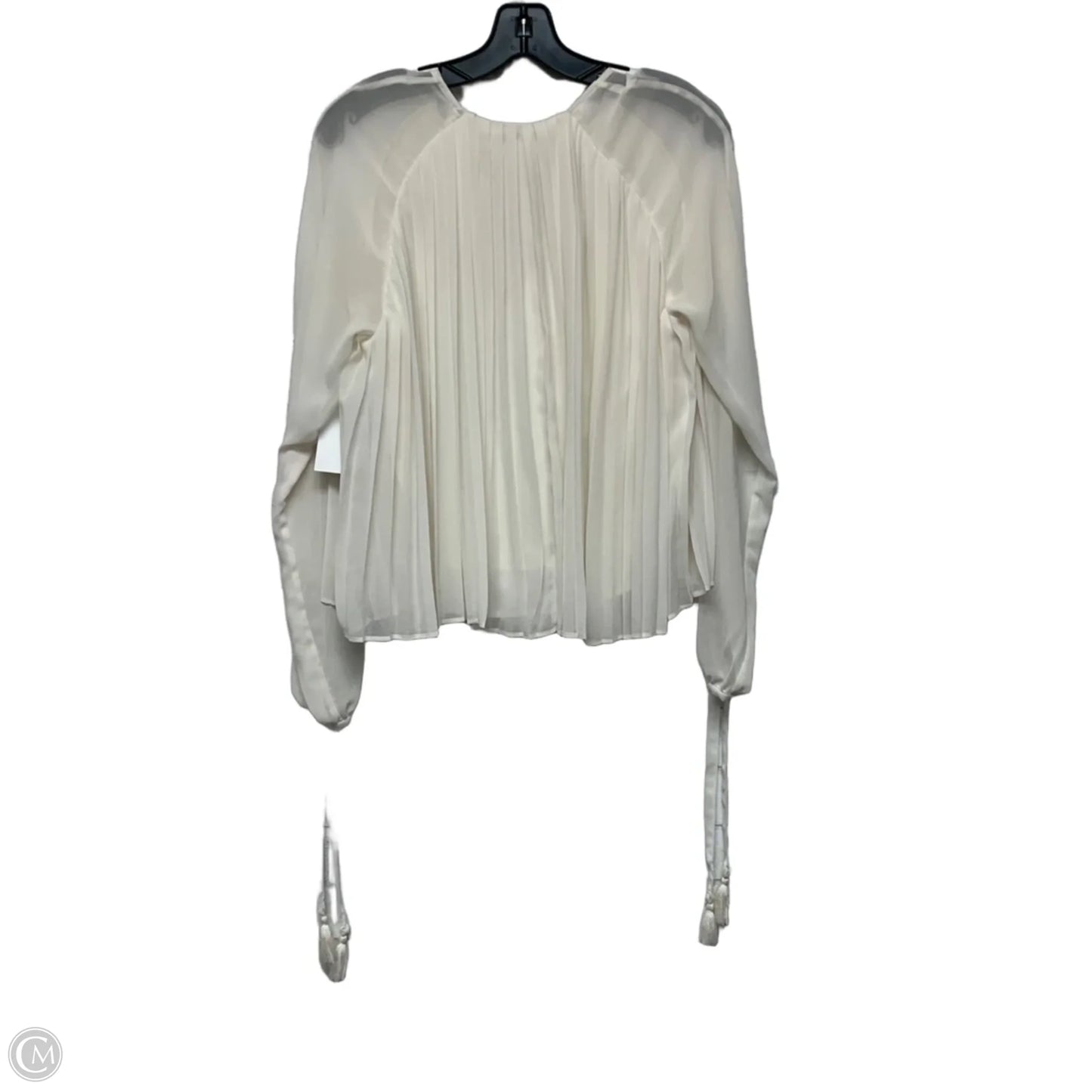 Blouse Designer By Rebecca Minkoff In Cream, Size: Xs