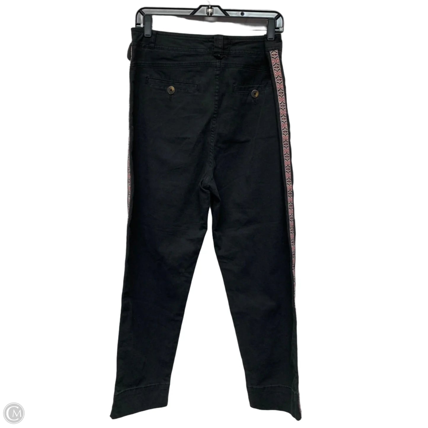 Jeans Boyfriend By Anthropologie In Black Denim, Size: 8