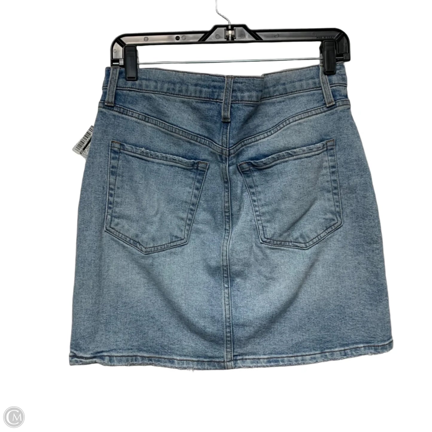 Skirt Mini & Short By Kut In Blue Denim, Size: Xs