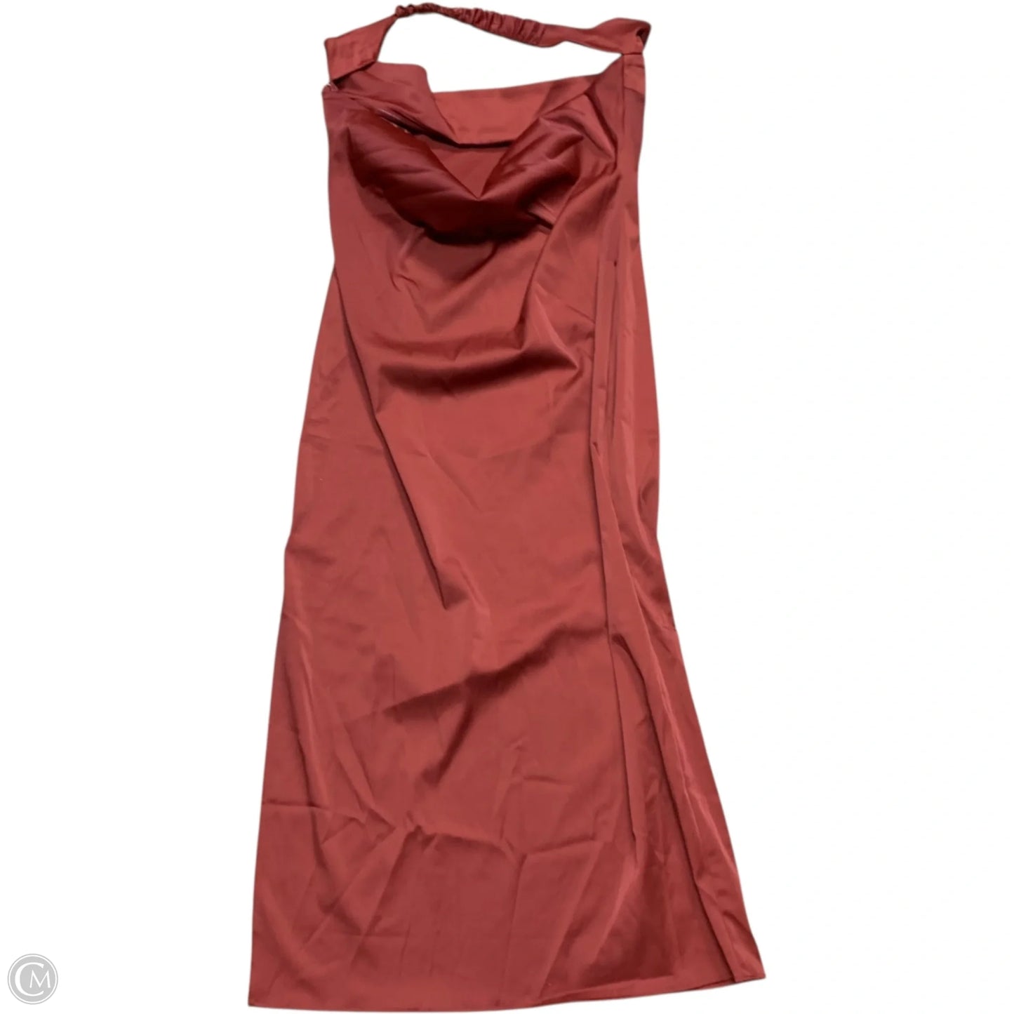 Dress Party Midi By Anthropologie In Orange, Size: L