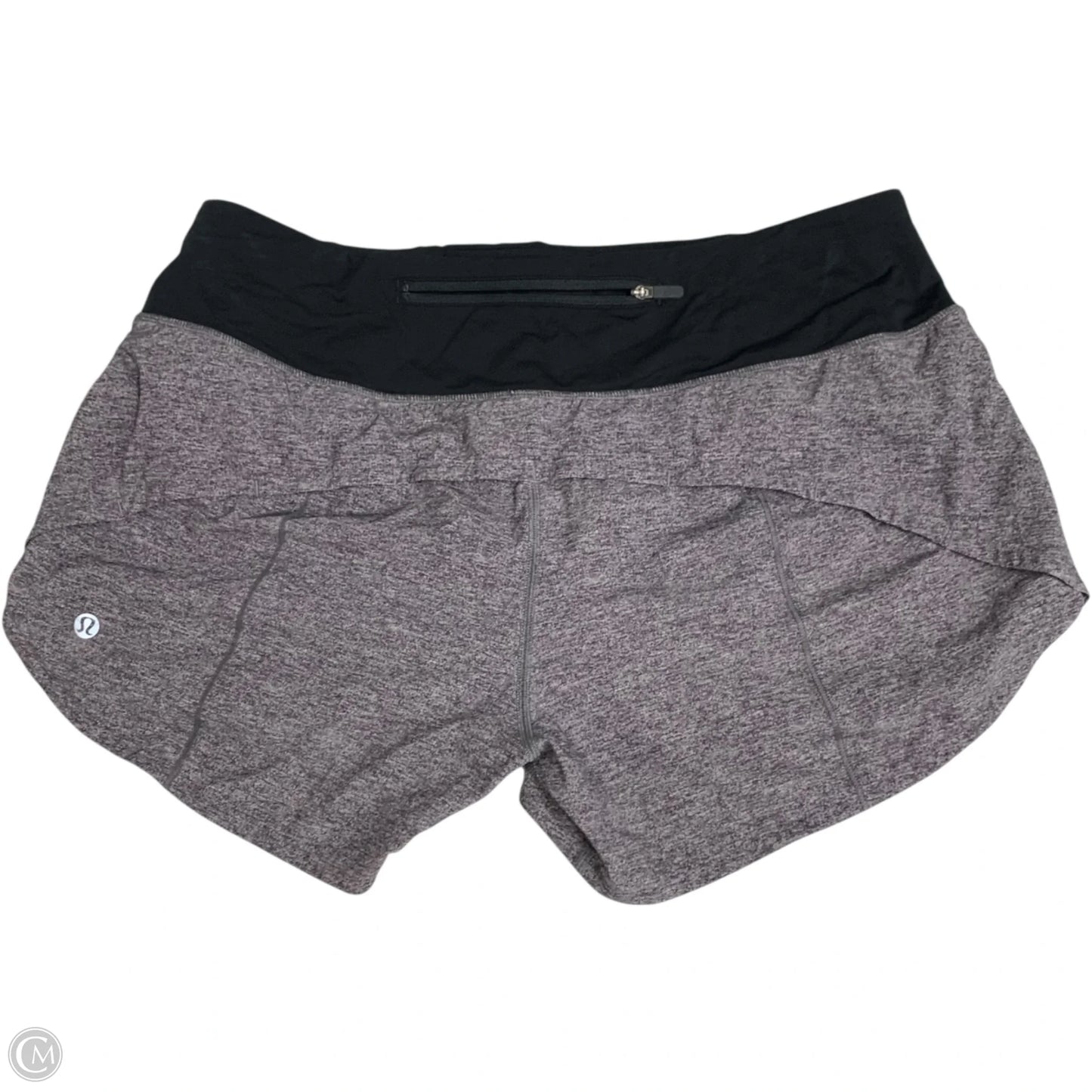 Athletic Shorts By Lululemon In Grey, Size: M