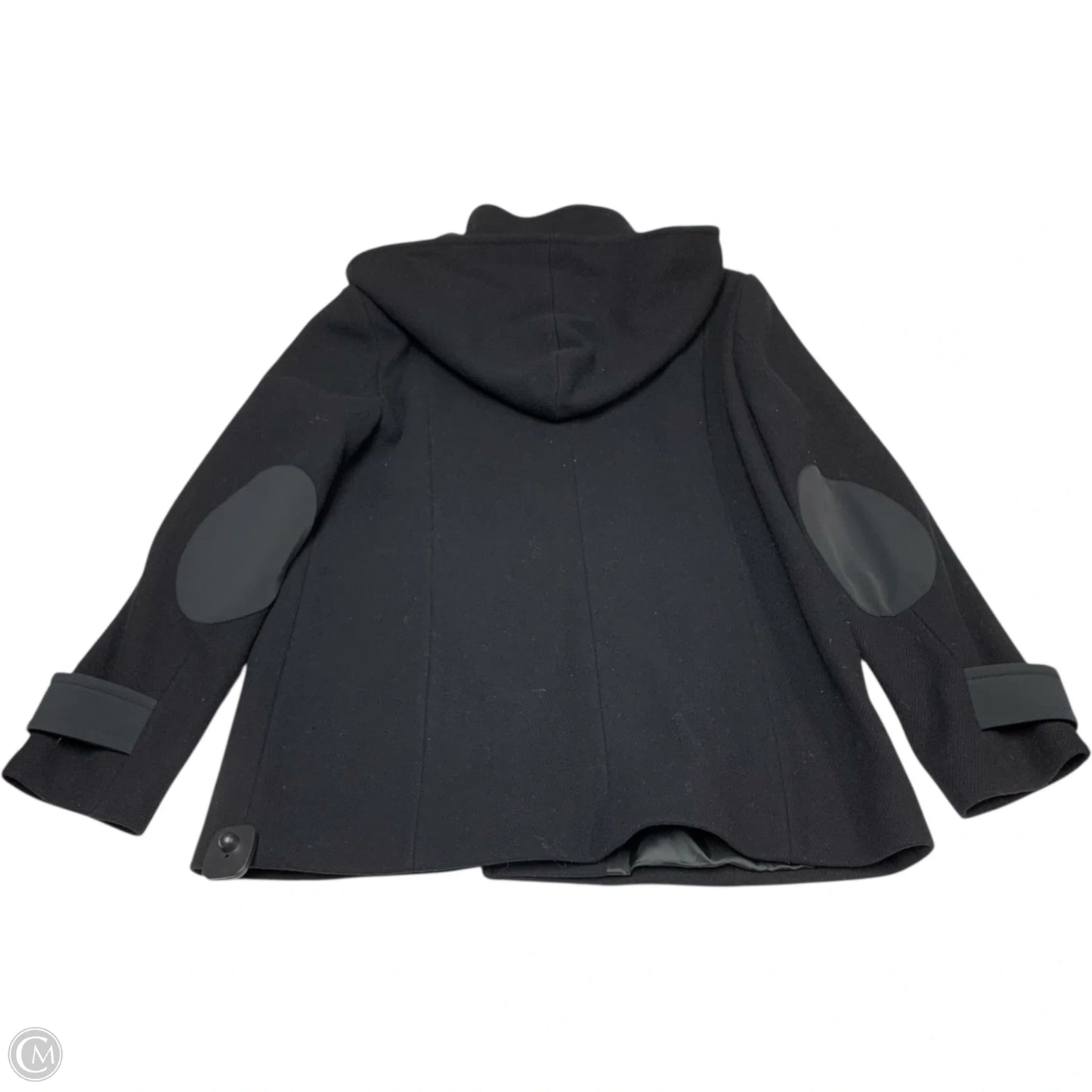 Coat Wool By Cinzia Rocca In Black, Size: L