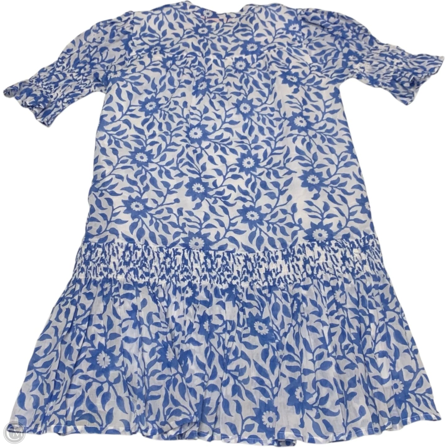 Dress Casual Short By Oliphant In Blue, Size: M