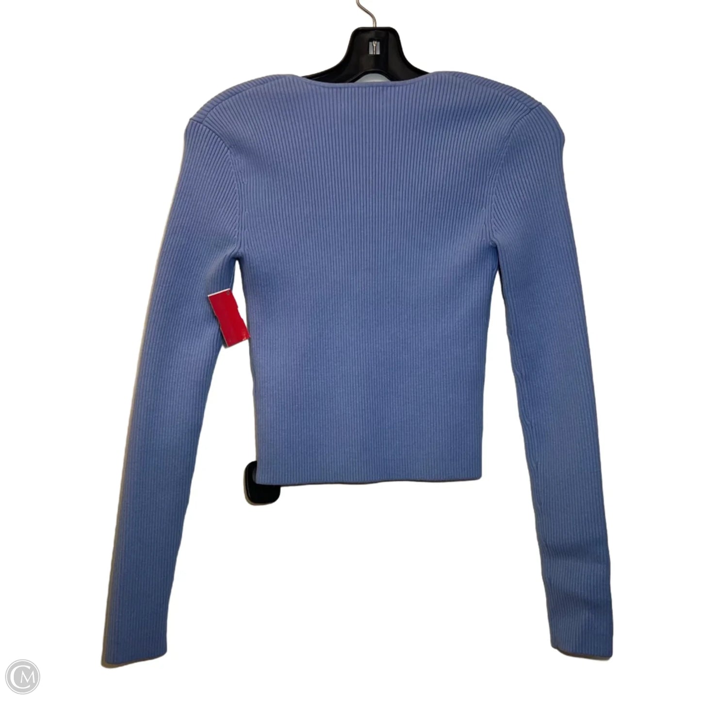 Top Long Sleeve By Open Edit In Blue, Size: Xs