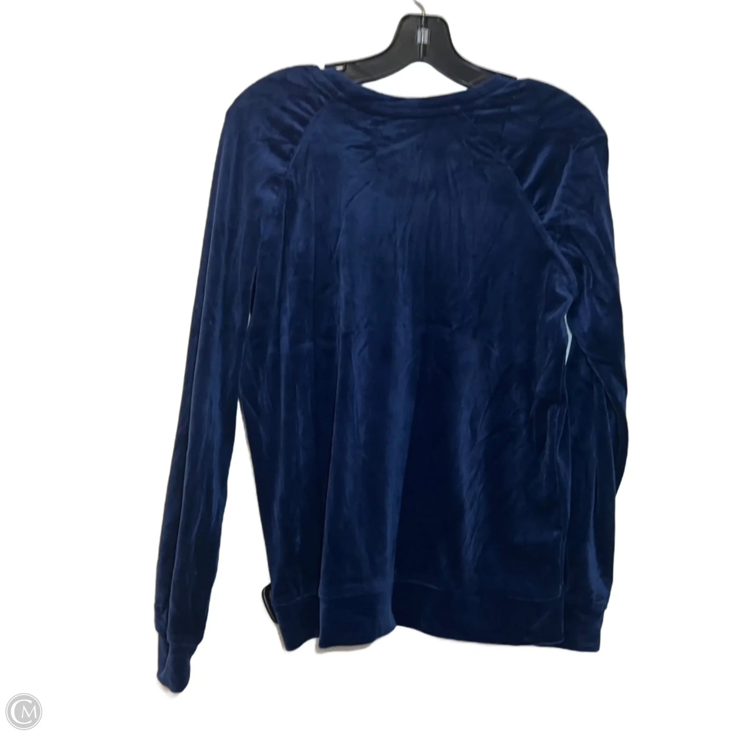 Top Long Sleeve By Muk Luks In Blue, Size: S