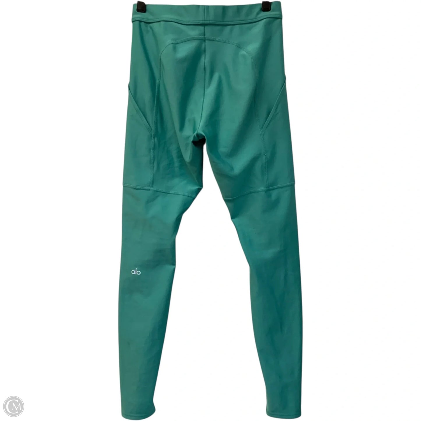 Athletic Leggings By Alo In Blue, Size: M