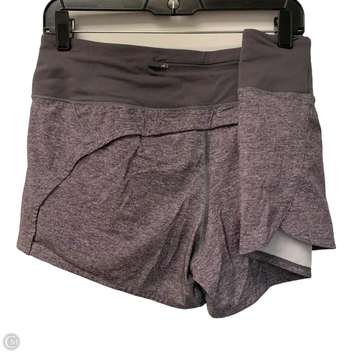 Athletic Shorts By Lululemon In Grey, Size: L