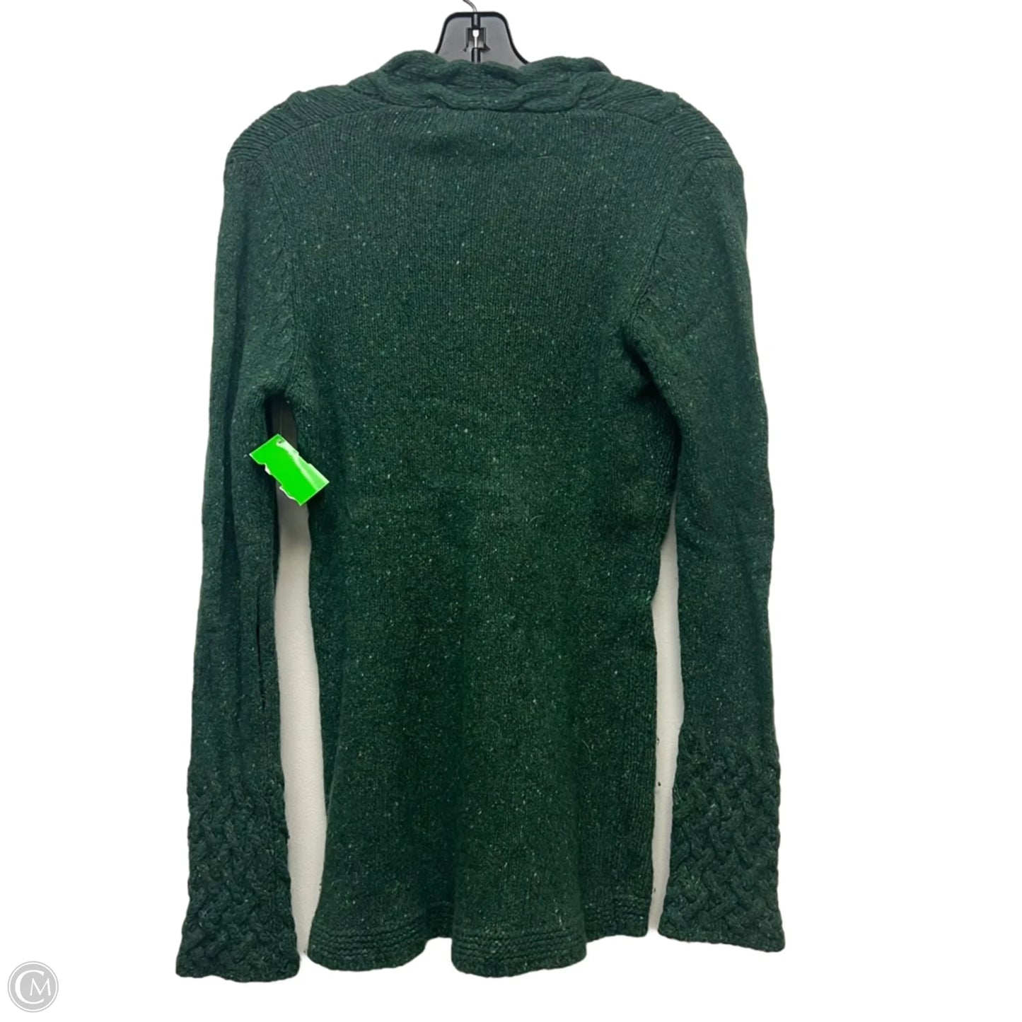 Sweater Cashmere By Aran Sweater Market In Green, Size: L