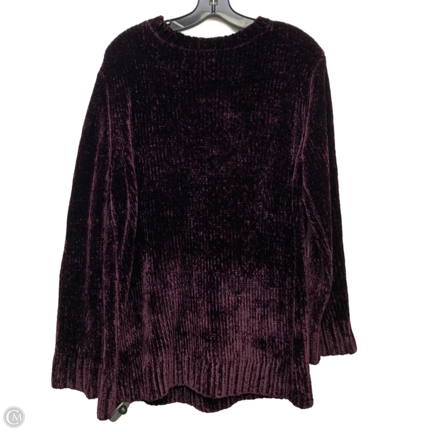 Sweater By Orvis In Purple, Size: L