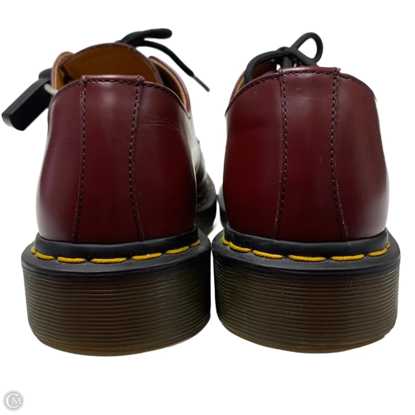 Shoes Flats By Dr Martens In Red, Size: 7