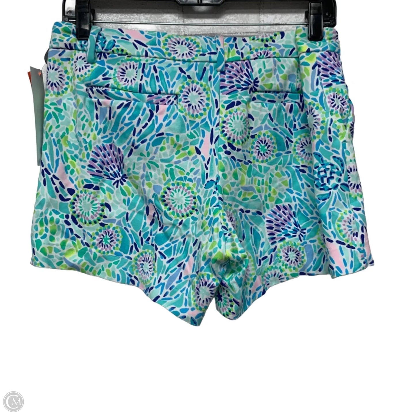 Shorts Designer By Lilly Pulitzer In Blue & Green, Size: S