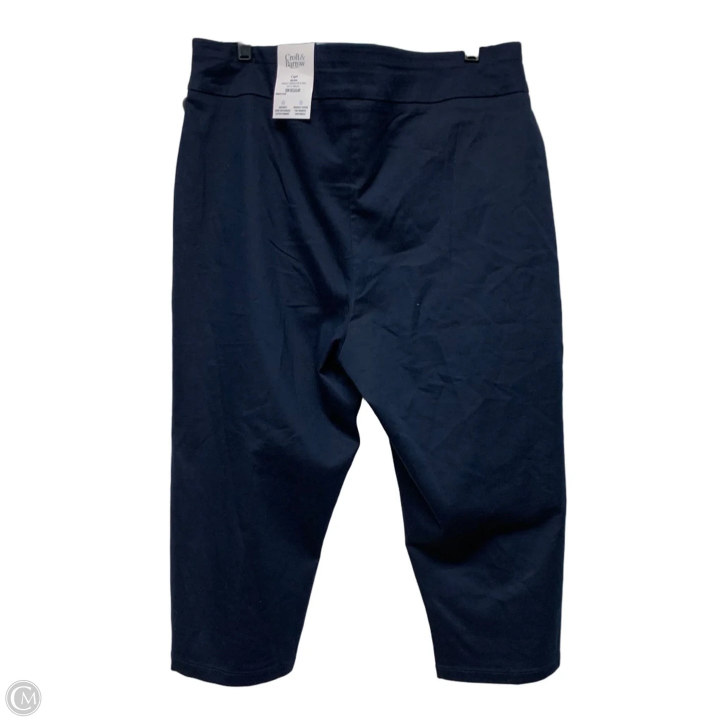 Pants Chinos & Khakis By Croft And Barrow In Navy, Size: 16