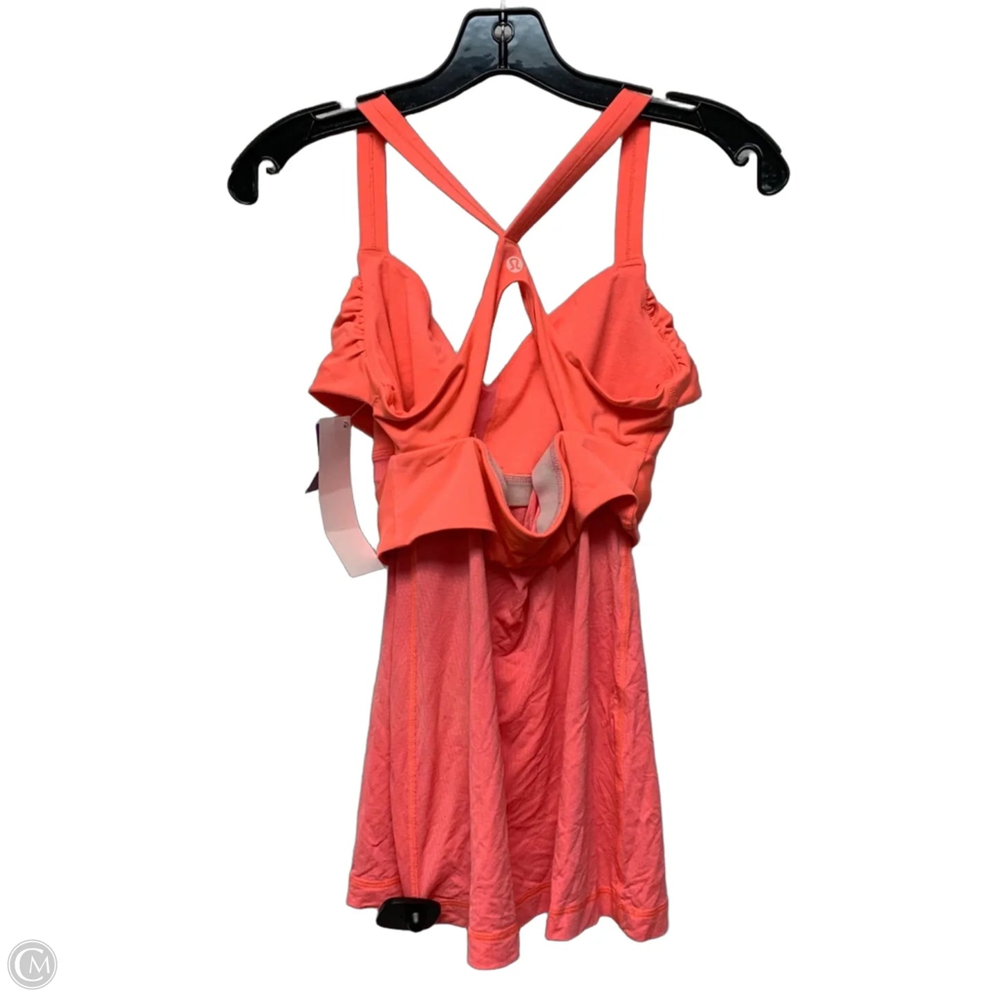 Athletic Tank Top By Lululemon In Orange, Size: M