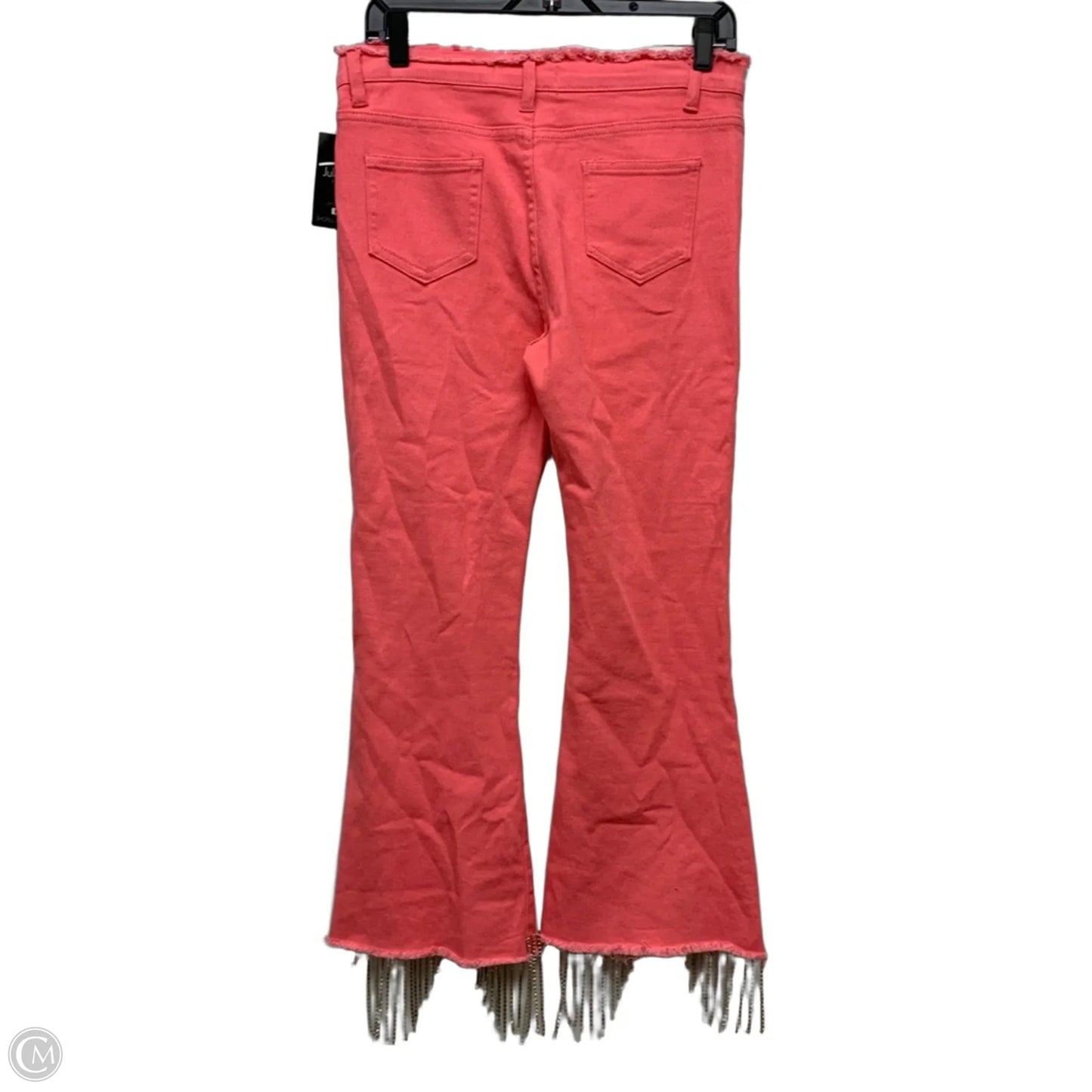 Jeans Boot Cut By Julianas In Pink, Size: L