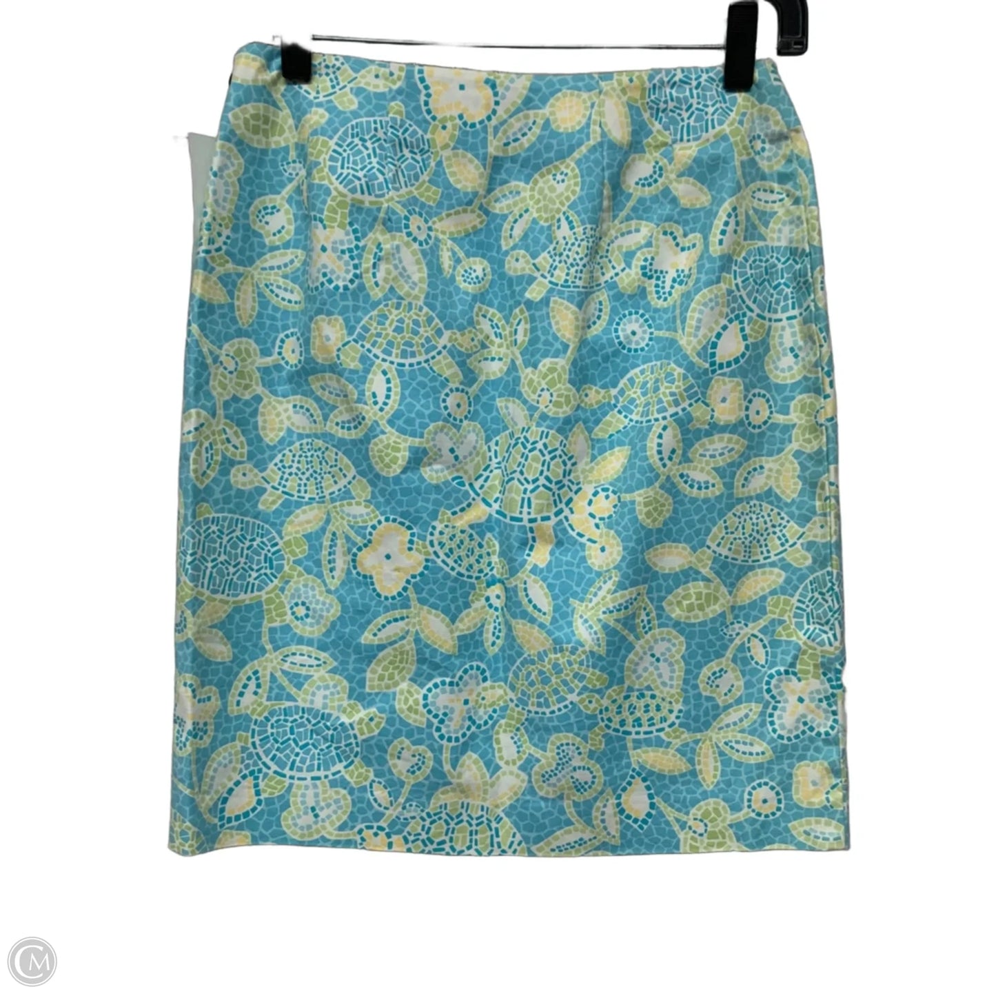 Skirt Mini & Short By Talbots In Blue & Green, Size: Sp