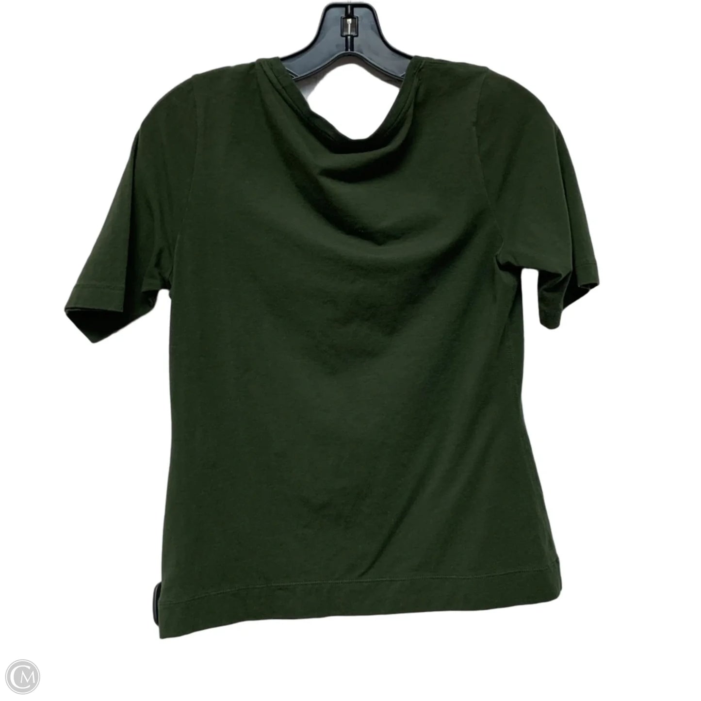 Athletic Top Short Sleeve By Athleta In Green, Size: S