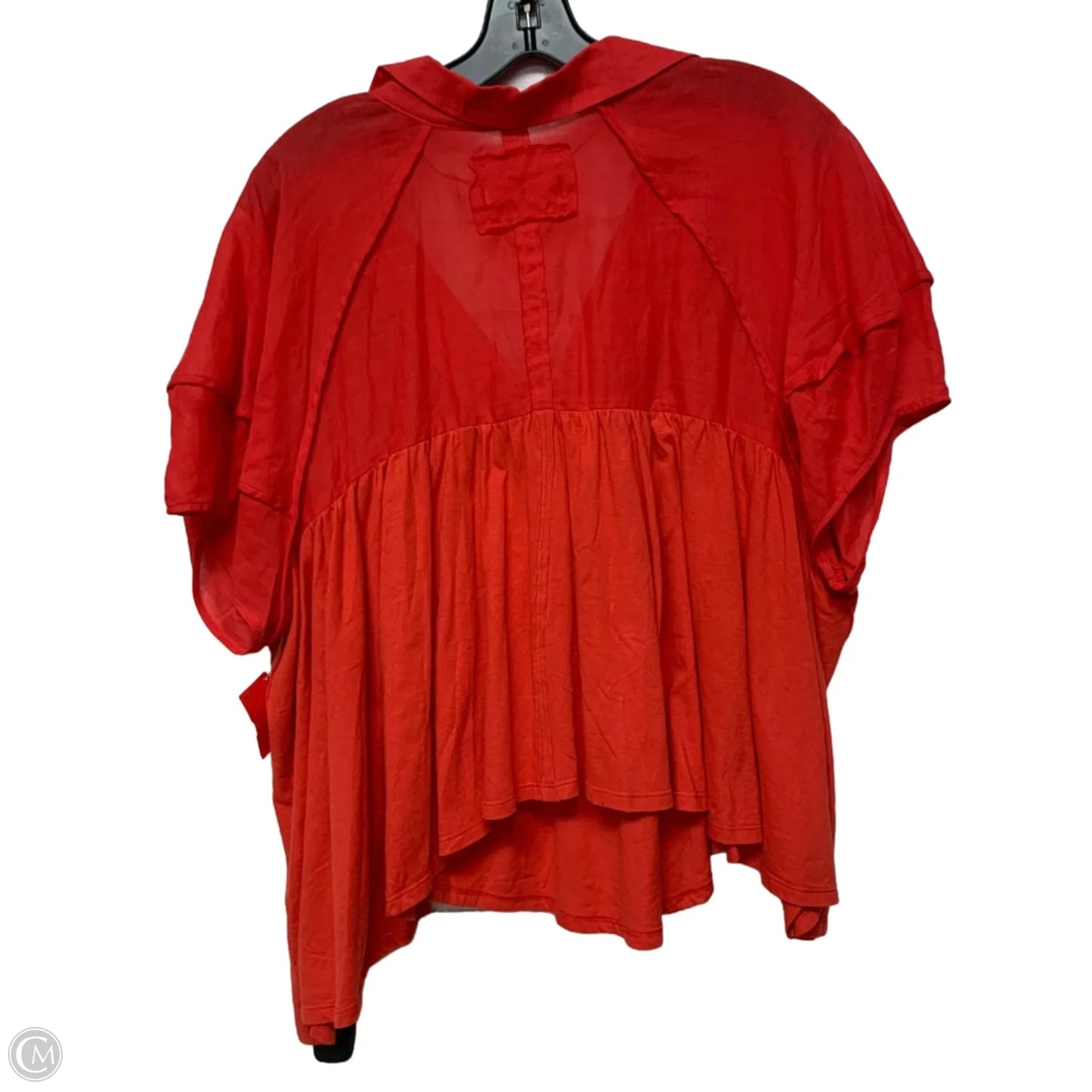 Top Short Sleeve By We The Free In Red, Size: S