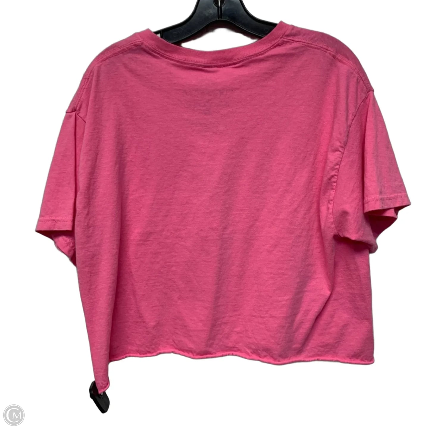 Top Short Sleeve By Goodie Two Sleeves In Pink, Size: L