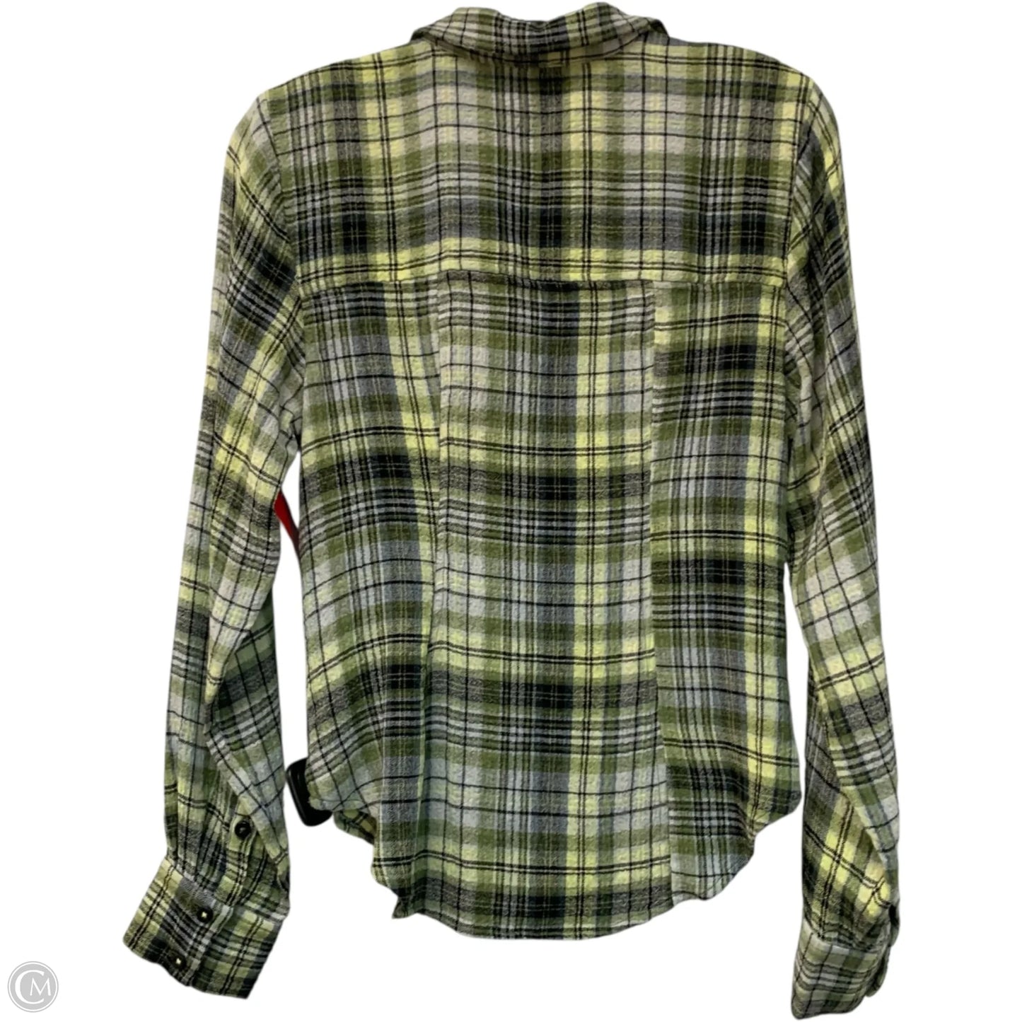 Top Long Sleeve By Pilcro In Green, Size: Xs