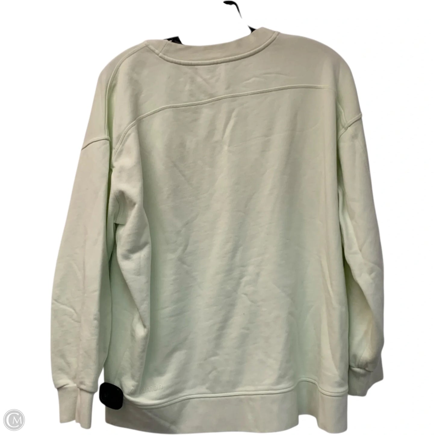 Athletic Sweatshirt Crewneck By Lululemon In Yellow, Size: Xs