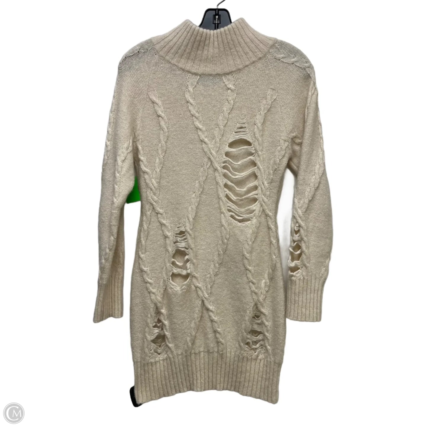 Dress Sweater By Black Horn In Cream, Size: S