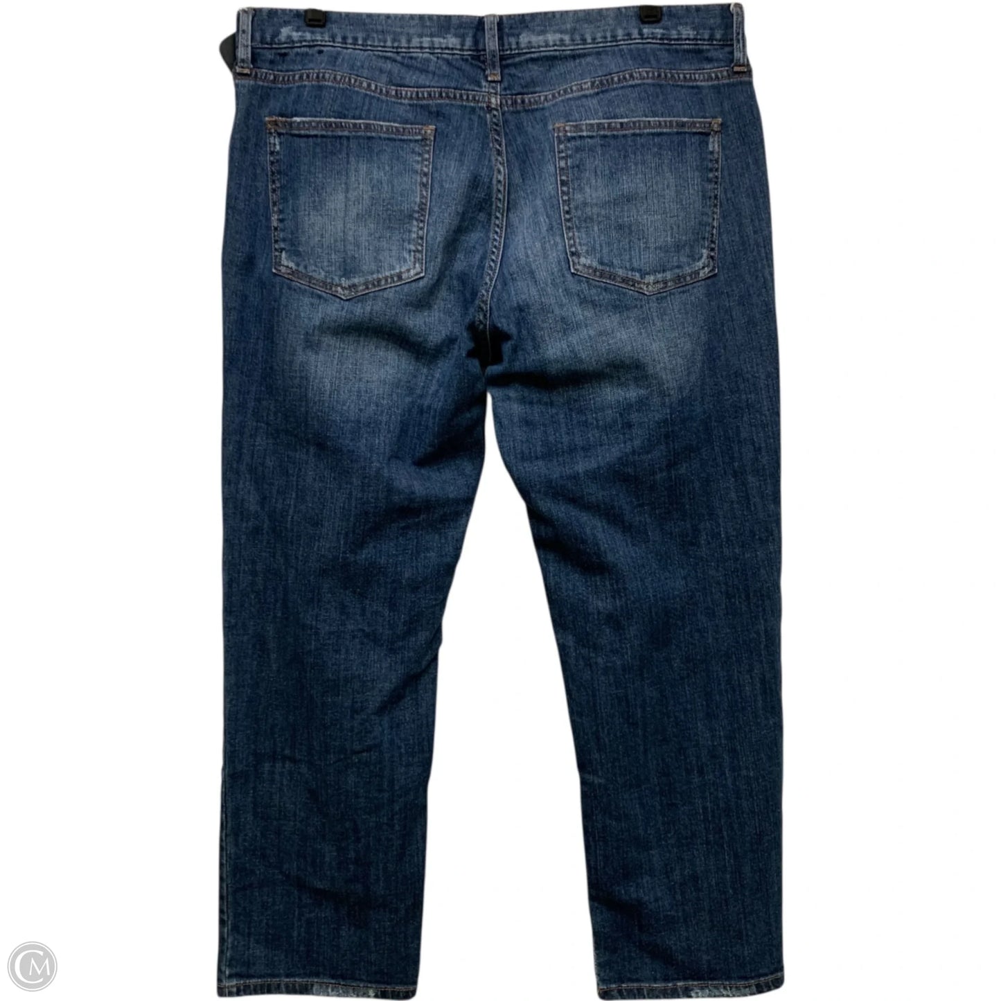 Jeans Boyfriend By Banana Republic In Blue Denim, Size: 14p