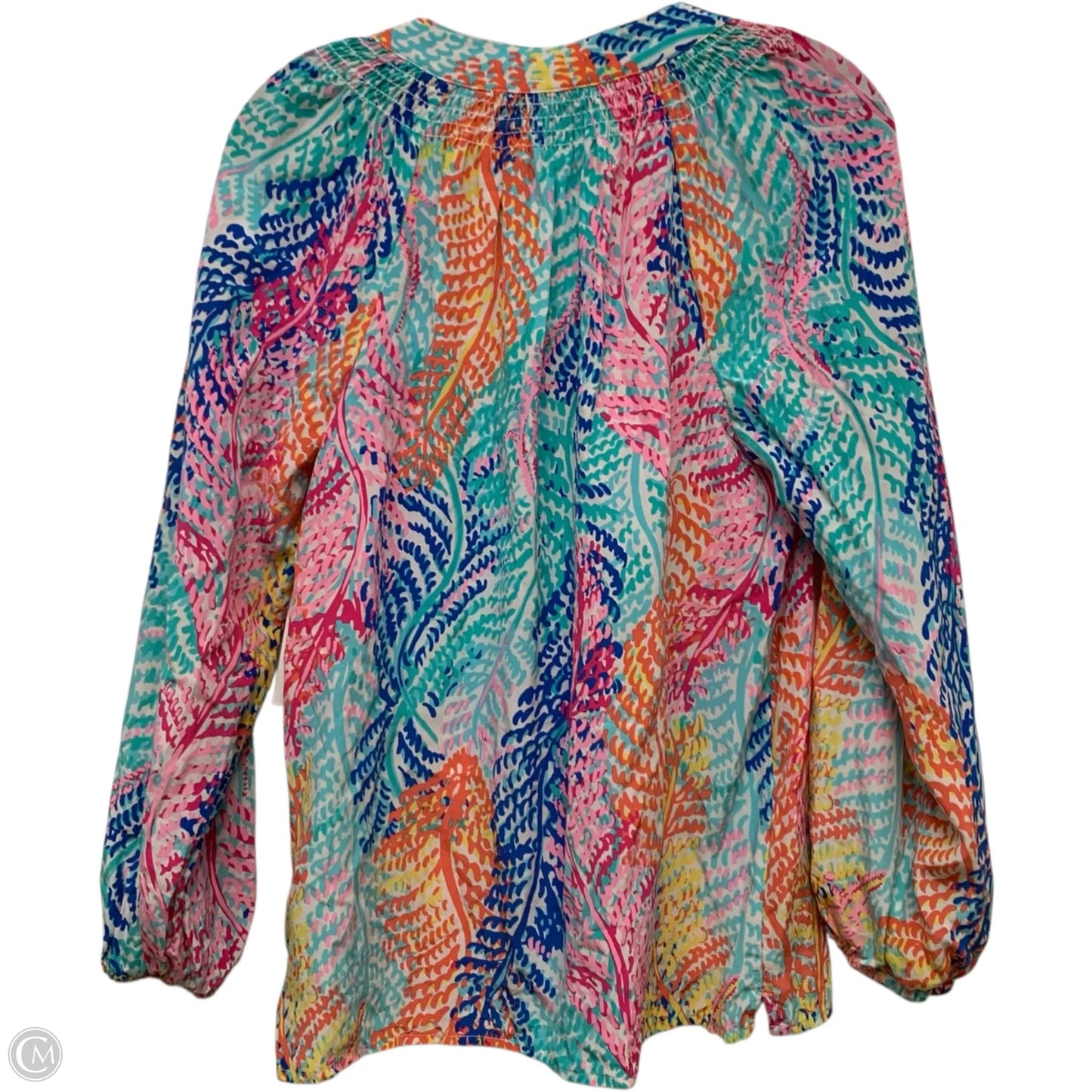 Blouse Designer By Lilly Pulitzer In Multi-colored, Size: M