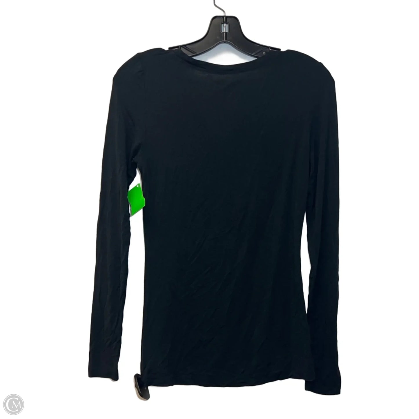 Top Long Sleeve Basic By Cuddl Duds In Black, Size: S