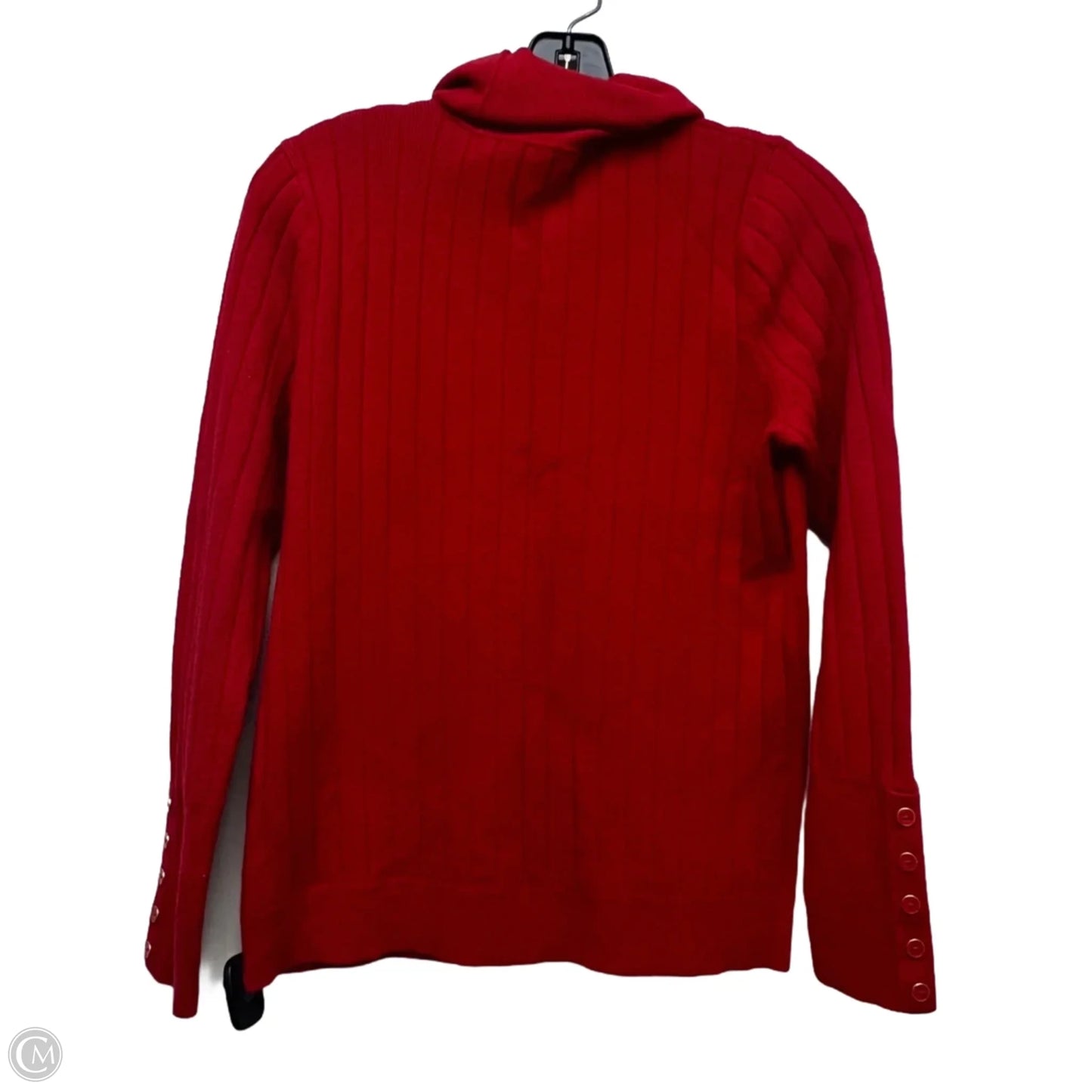 Sweater By Talbots In Red, Size: L