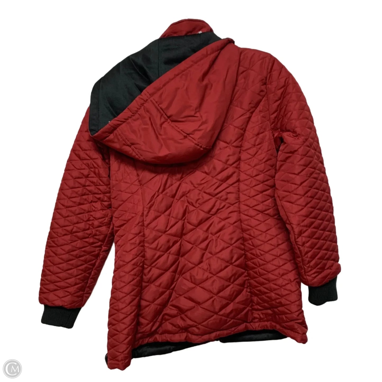 Jacket Puffer & Quilted By New Directions In Red, Size: M