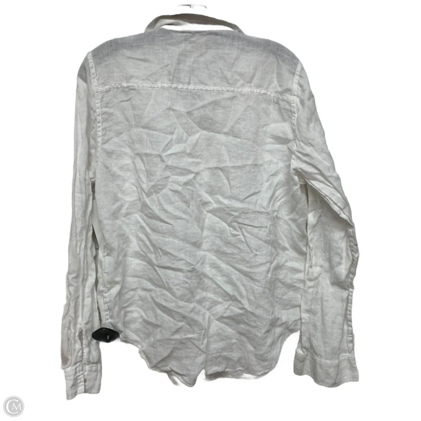 Top Long Sleeve Designer By Lilly Pulitzer In White, Size: L