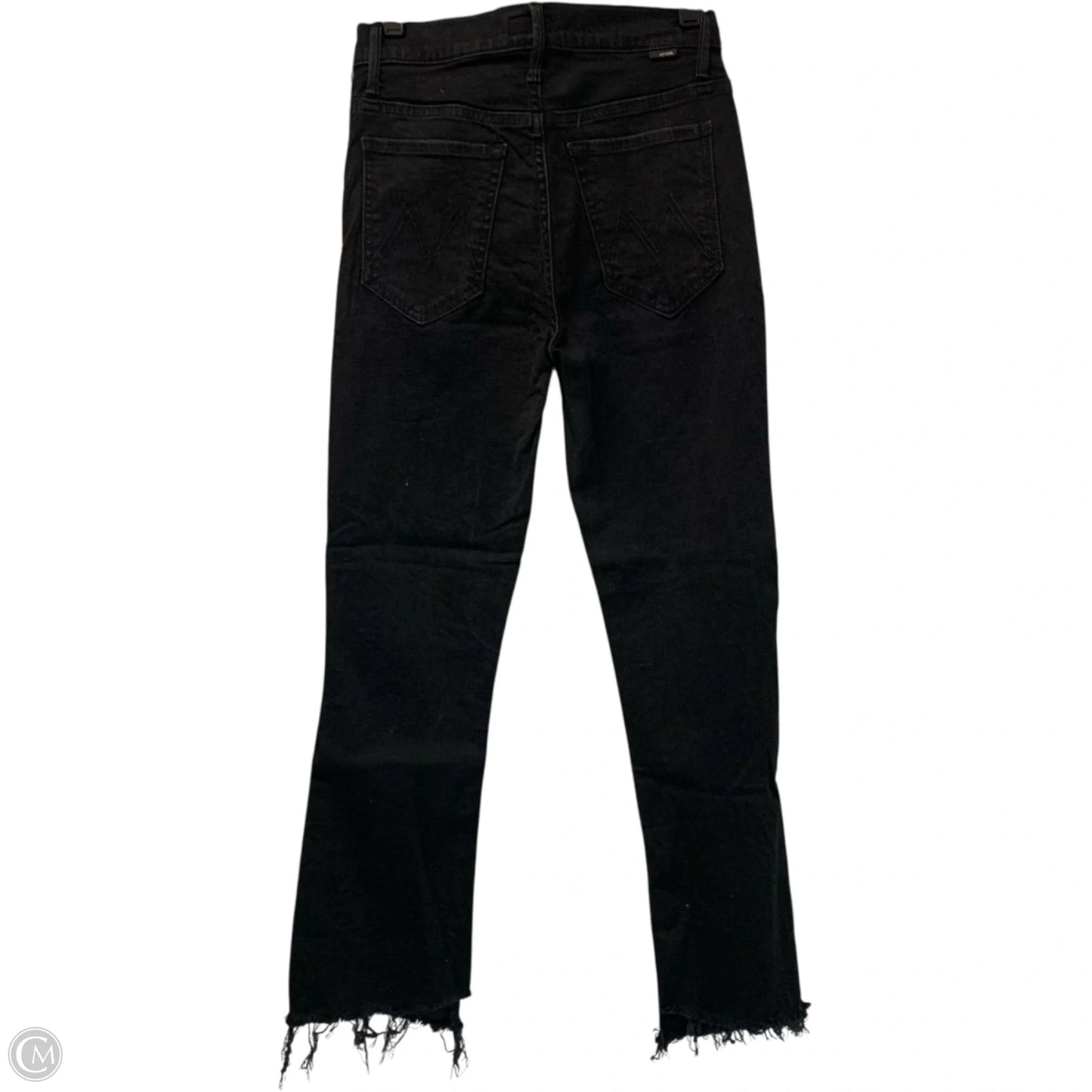 Jeans Cropped By Mother In Black, Size: 4