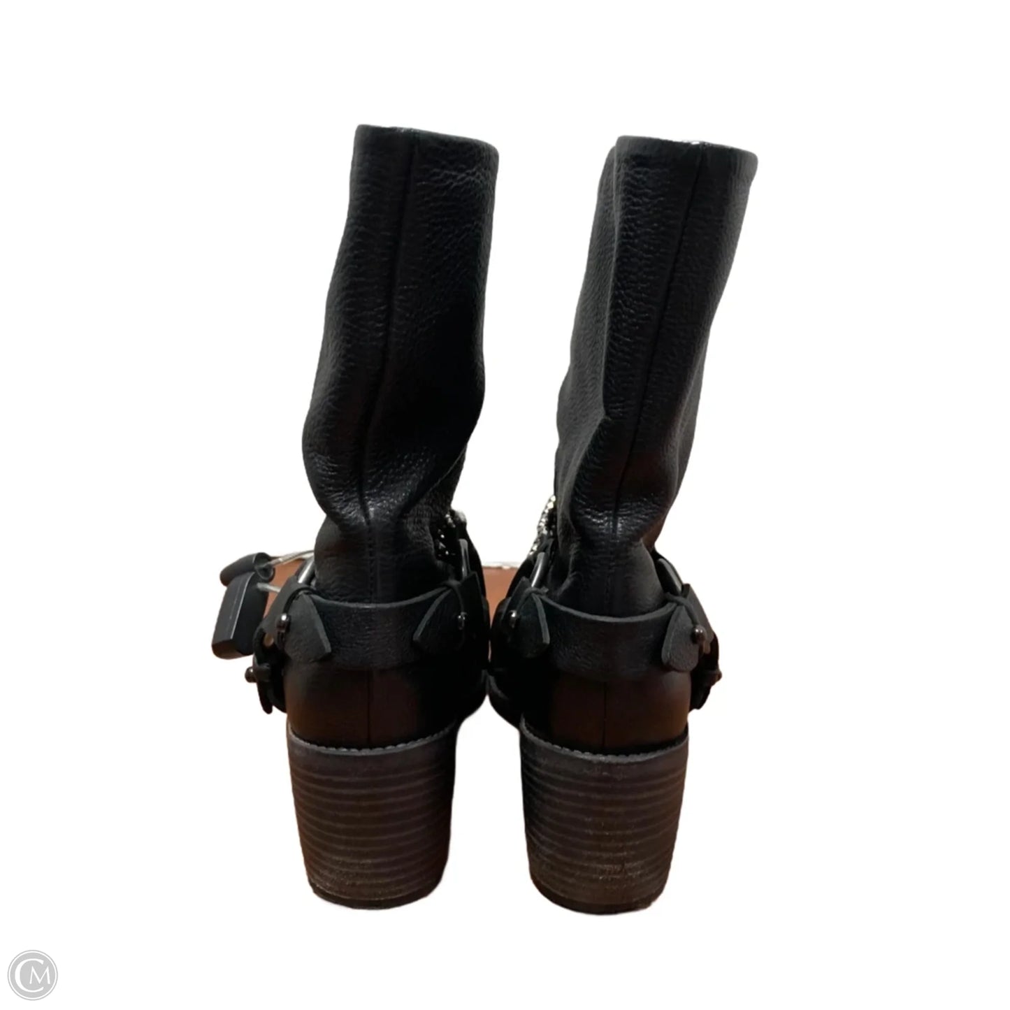 Boots Designer By Vera Wang In Black, Size: 7