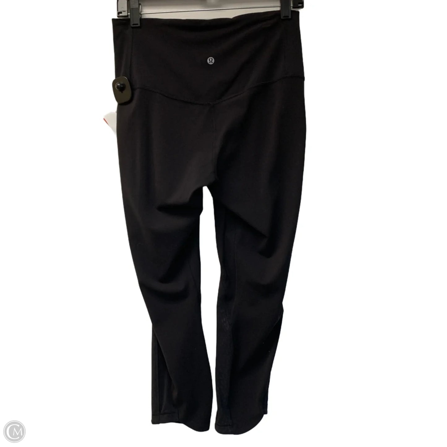 Athletic Capris By Lululemon In Black, Size: M