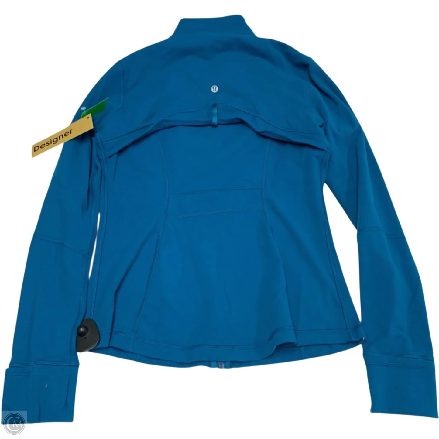 Athletic Jacket By Lululemon In Teal, Size: M