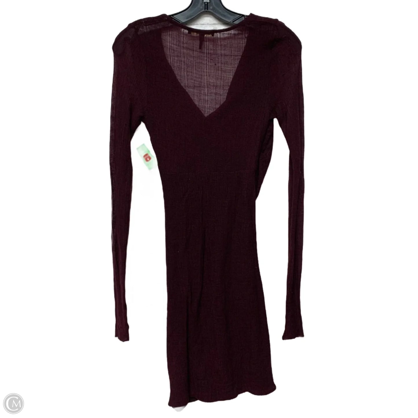 Dress Casual Maxi By Maje In Maroon, Size: S