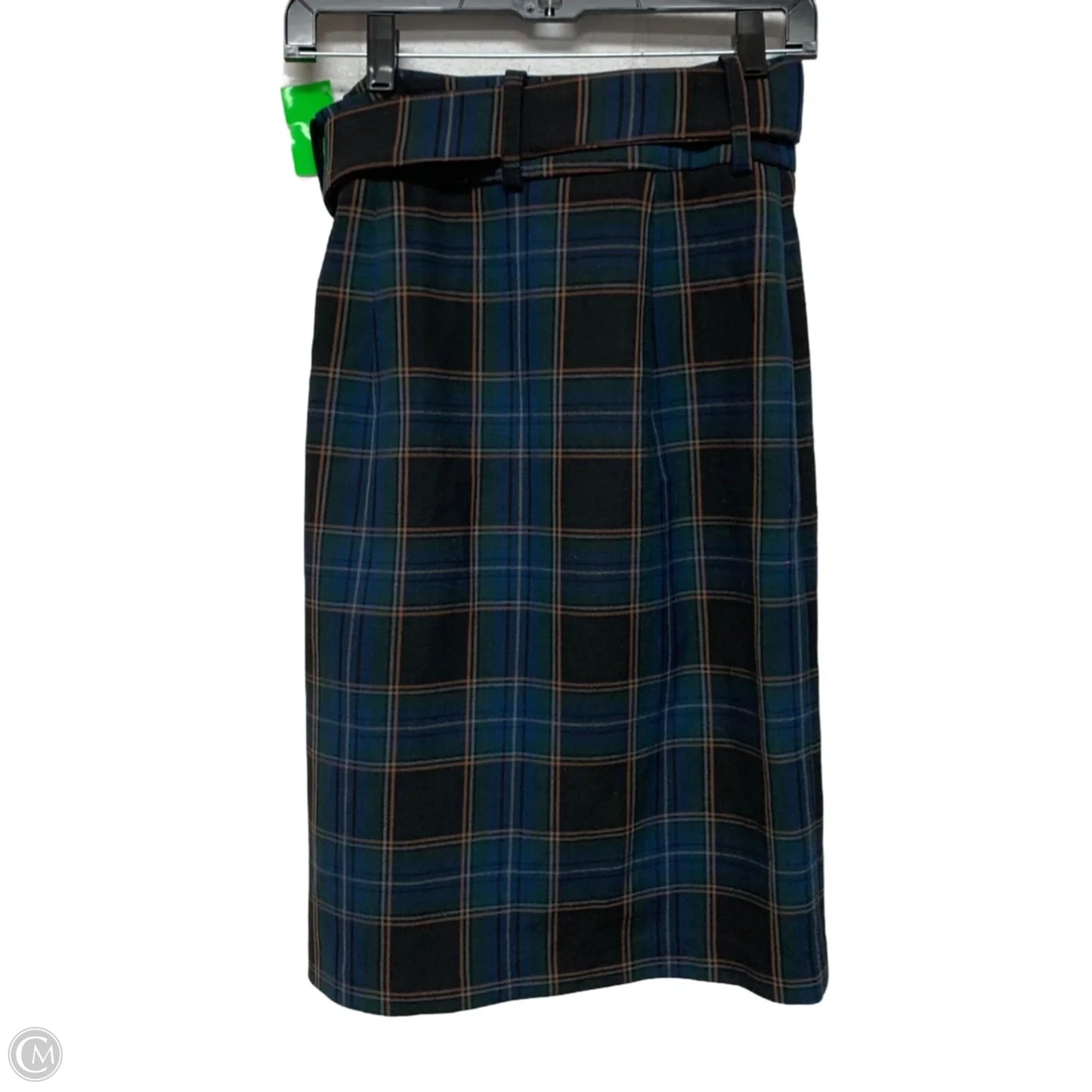 Skirt Midi By Maeve In Plaid Pattern, Size: 0