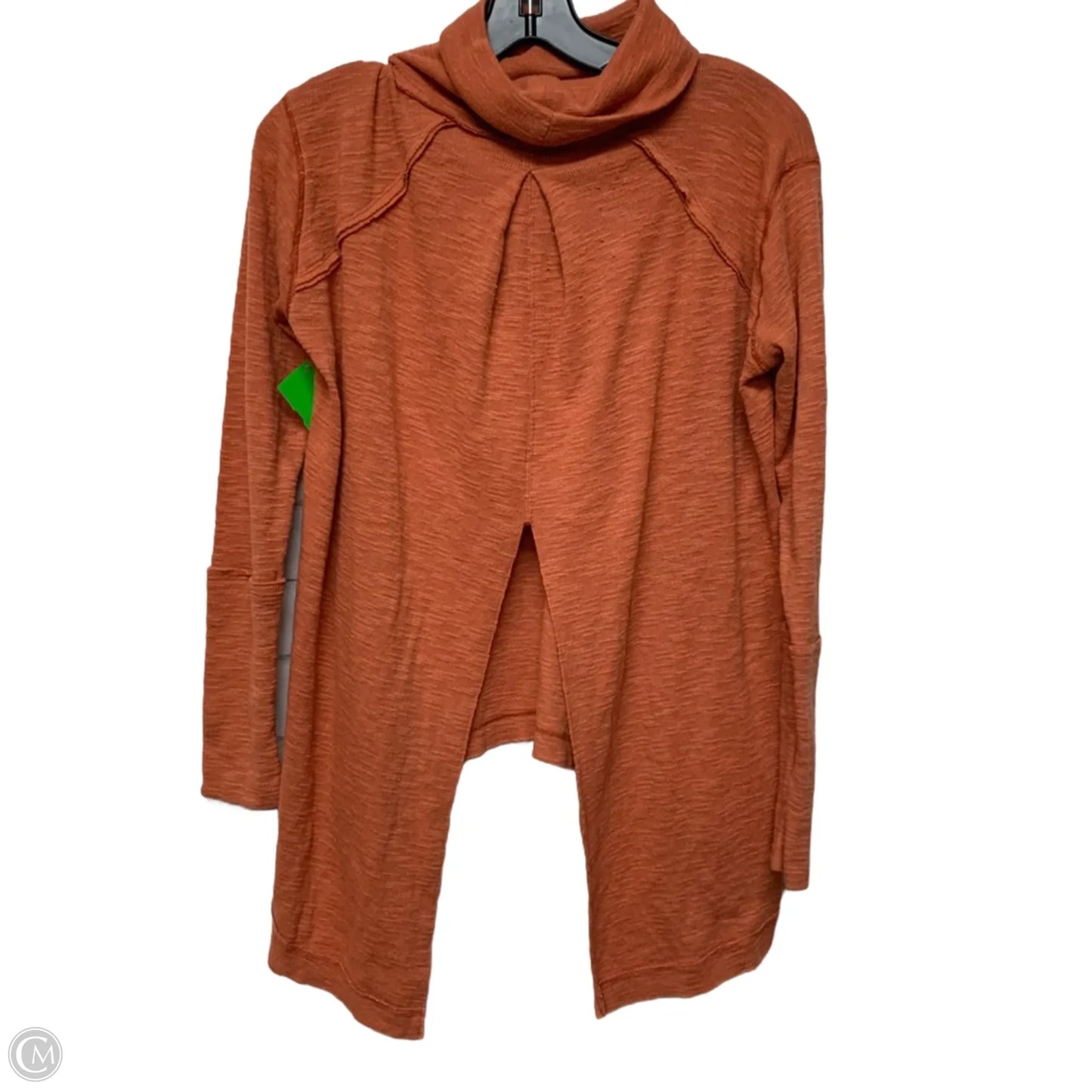 Top Long Sleeve By Free People In Orange, Size: S